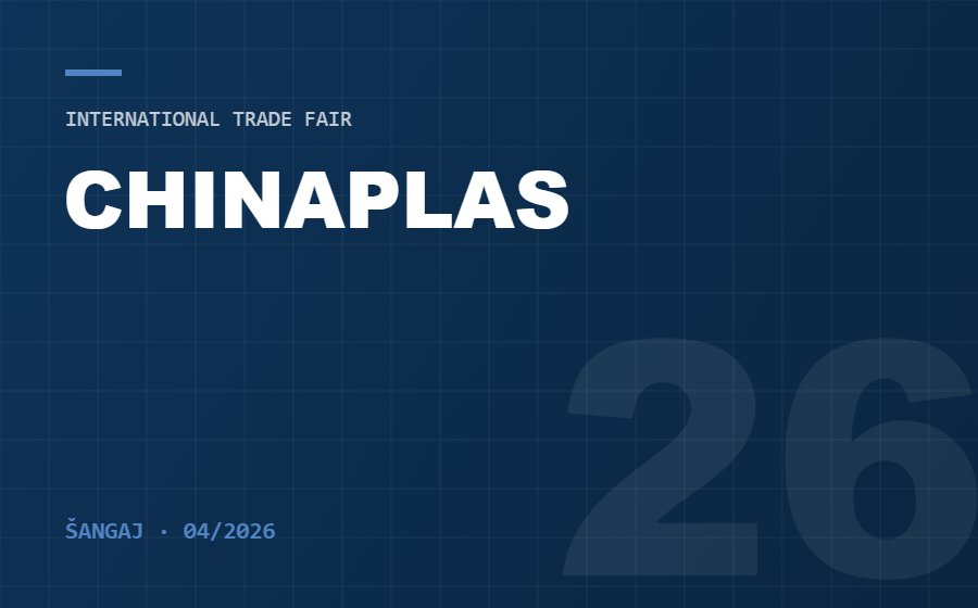 Nastup na sajmu Chinaplas 2026 u Šangaju